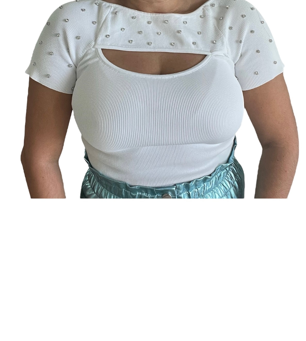 Rhinestone Turkey Top