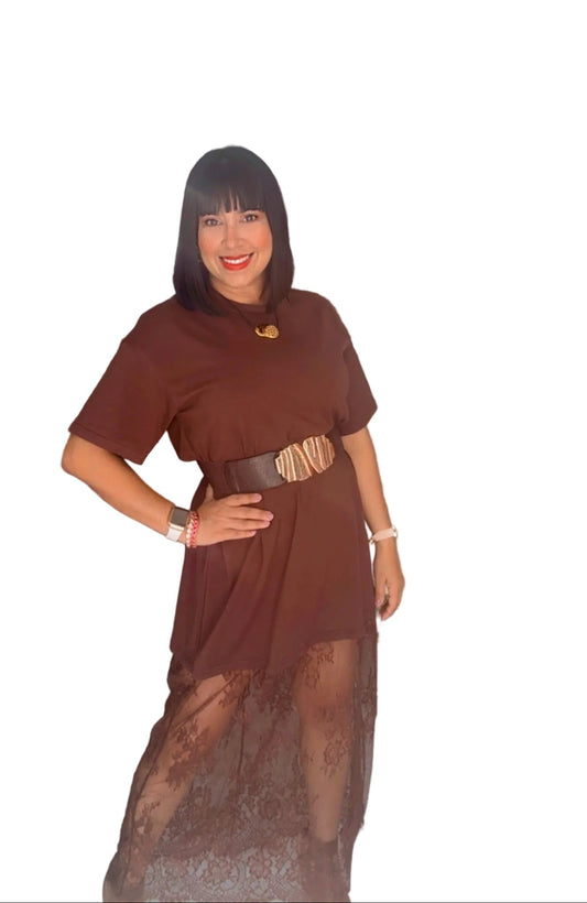 T Shirt Loose Maxi Dress