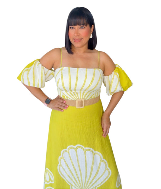 Seashell Maxi Dress