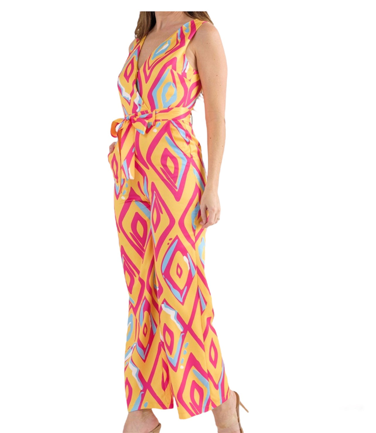 Abstract Jumpsuit