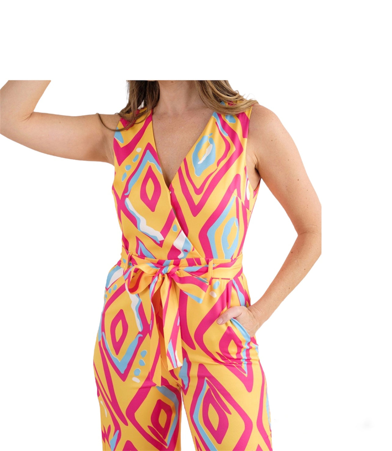 Abstract Jumpsuit