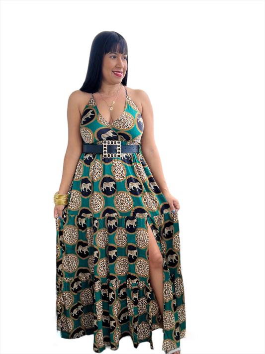 Leopard Maxi Dress