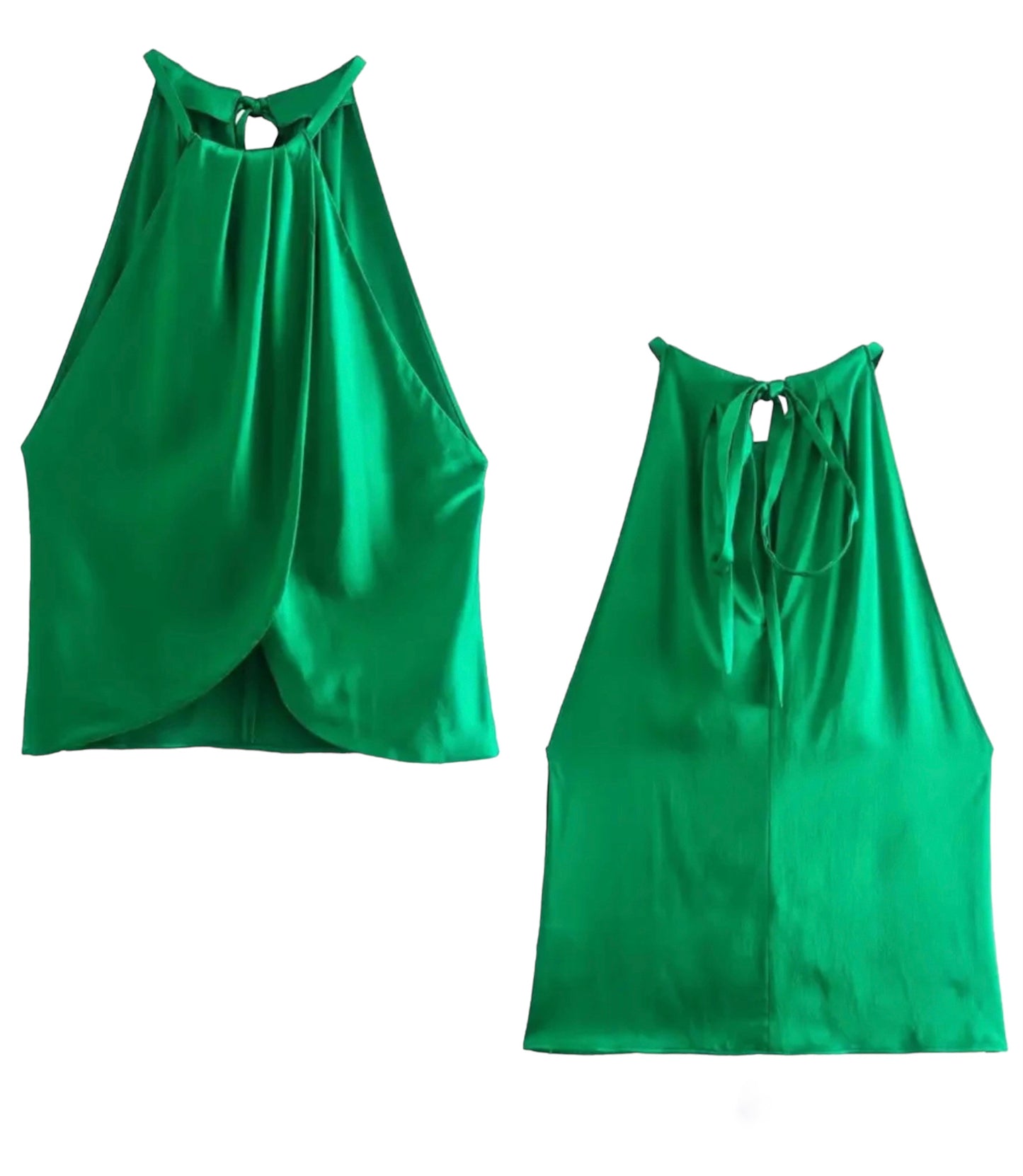 Green Hope Set Satin