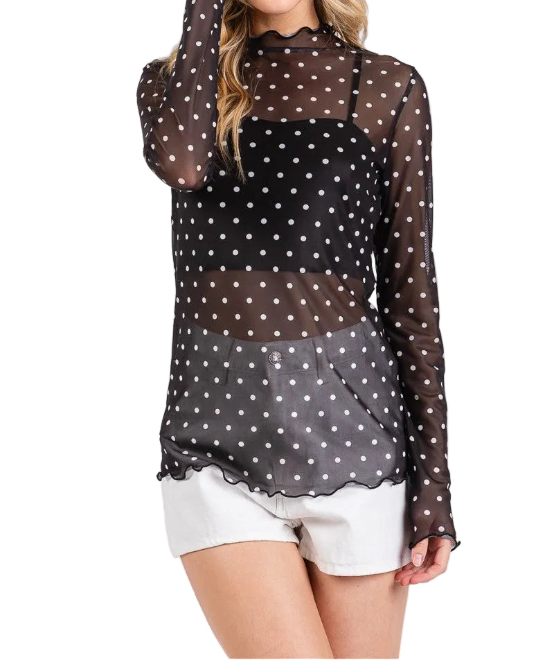 Polka Dot Top