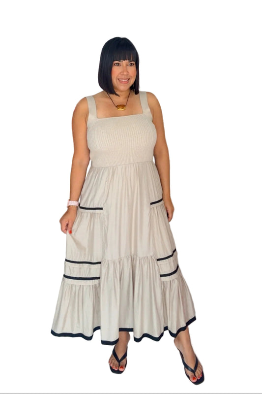 Boho Luxe Midi Dress