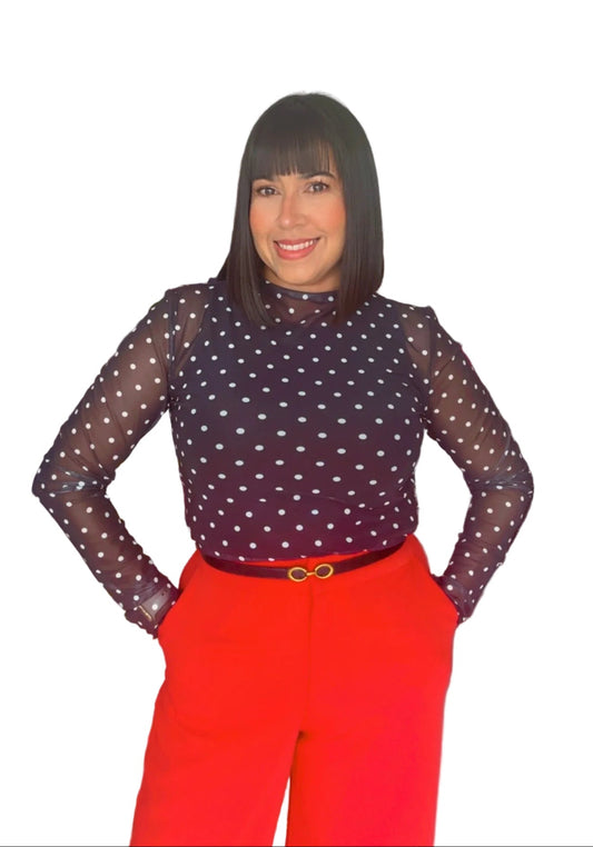 Polka Dot Top