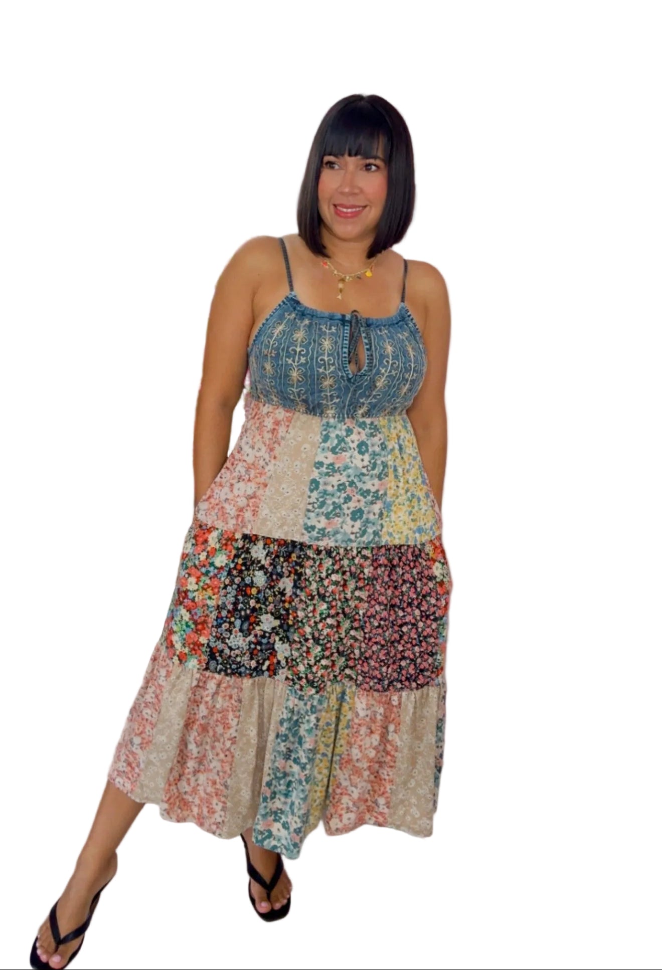Bohemian Midi Dress