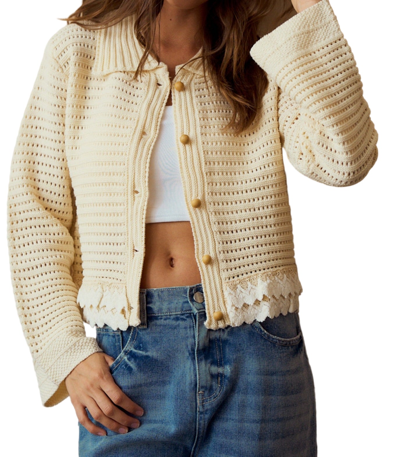 Cardigan Luxe Lace