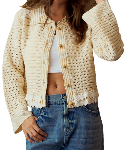Cardigan Luxe Lace