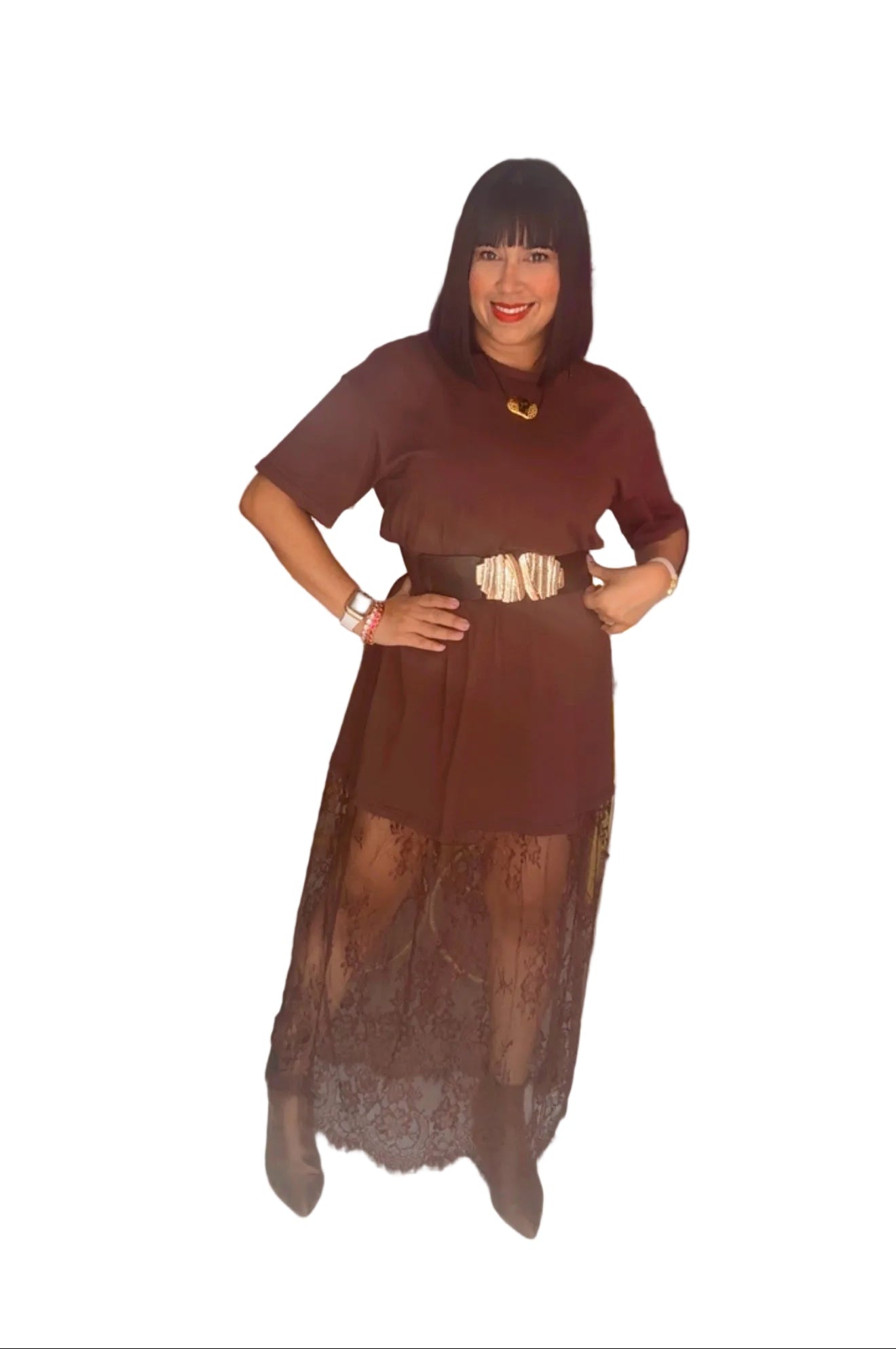 T Shirt Loose Maxi Dress