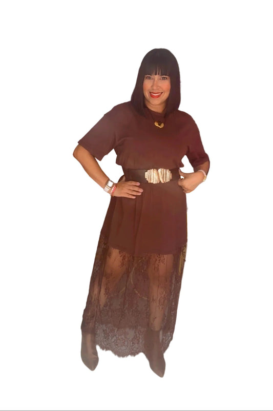 T Shirt Loose Maxi Dress