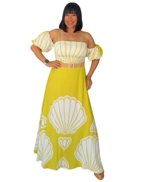 Seashell Maxi Dress