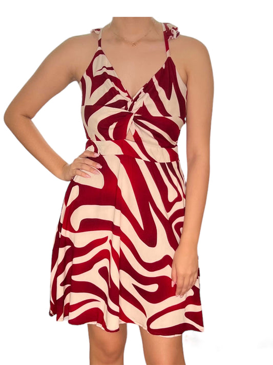 Zebra Mini Dress