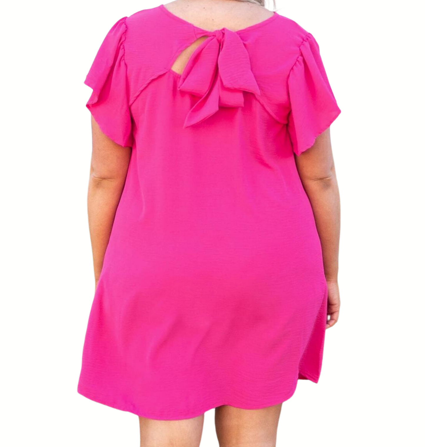 Divine Pink Dress Plus