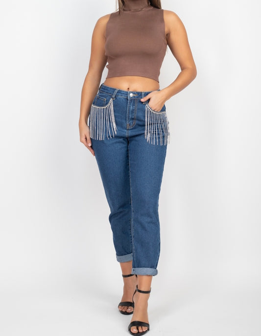 Fringe Denim