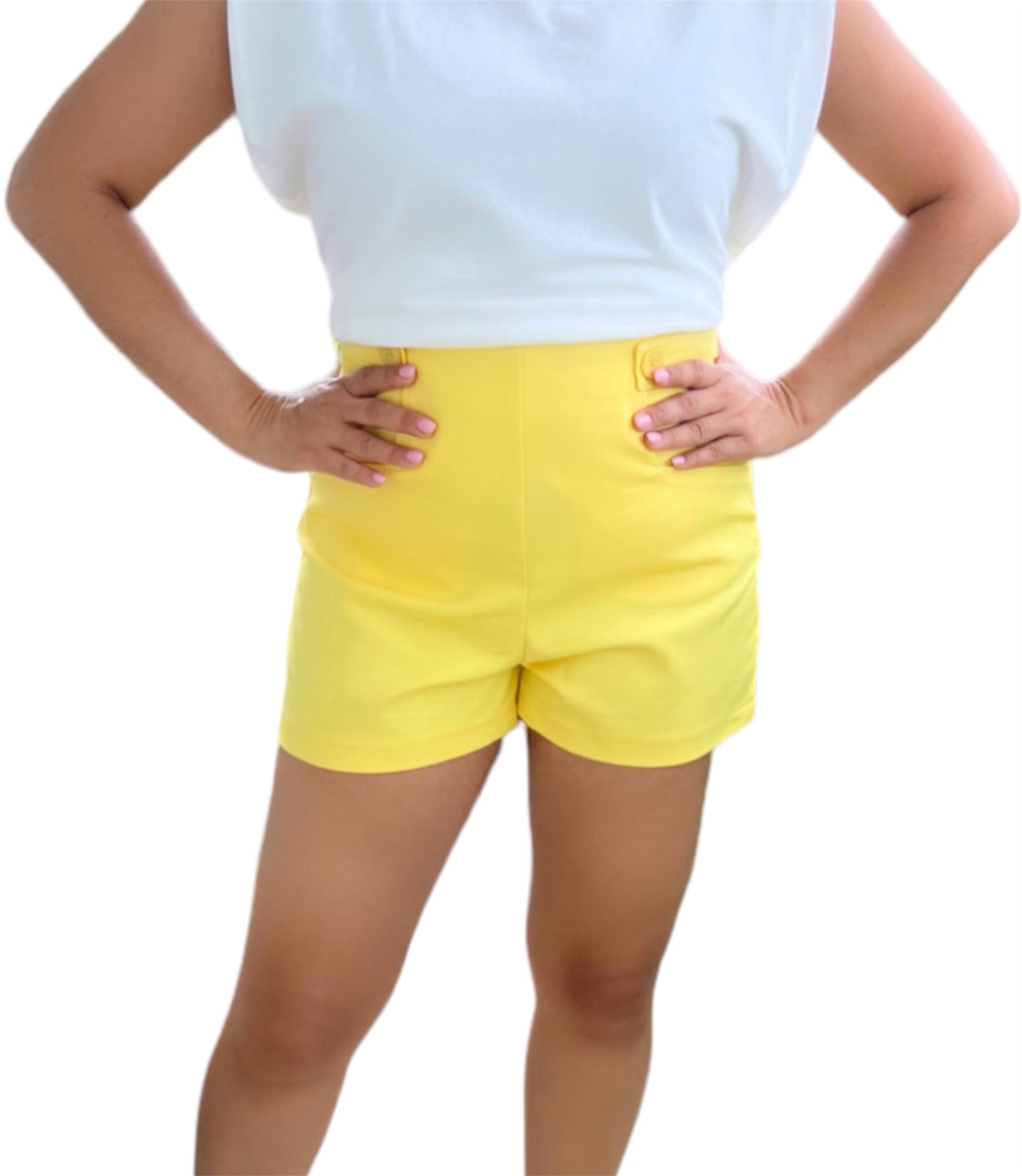 Yellow Short Pant