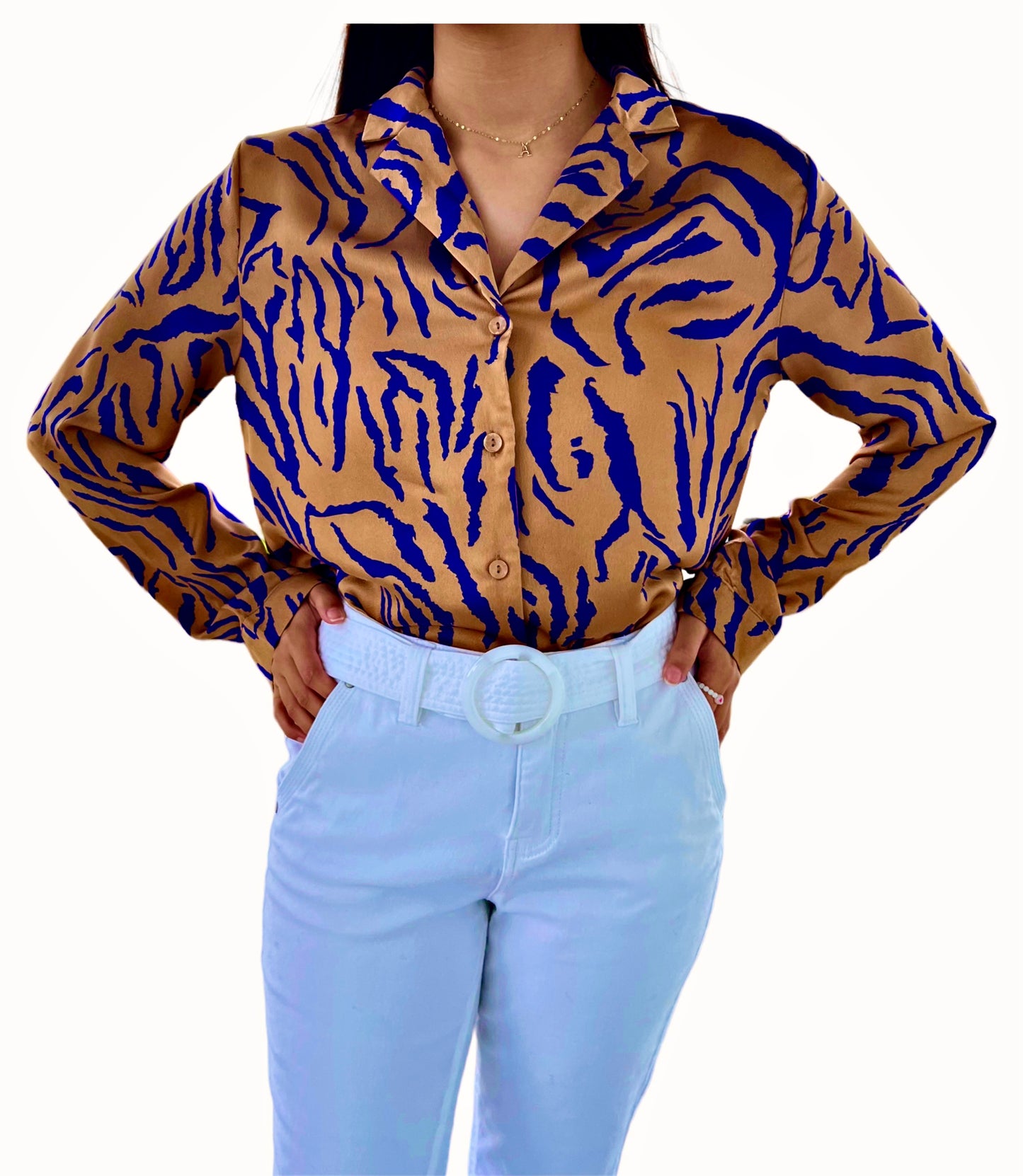 Blouse Zebra Print